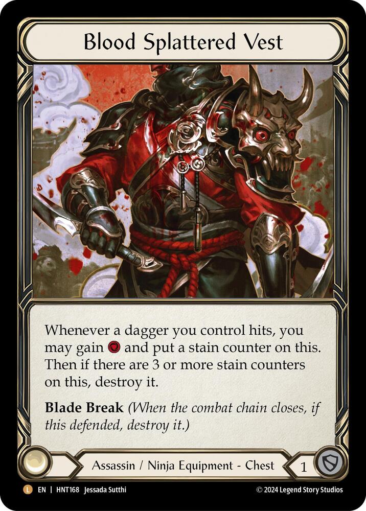 Blood Splattered Vest card image