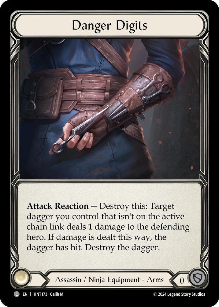 Danger Digits card image
