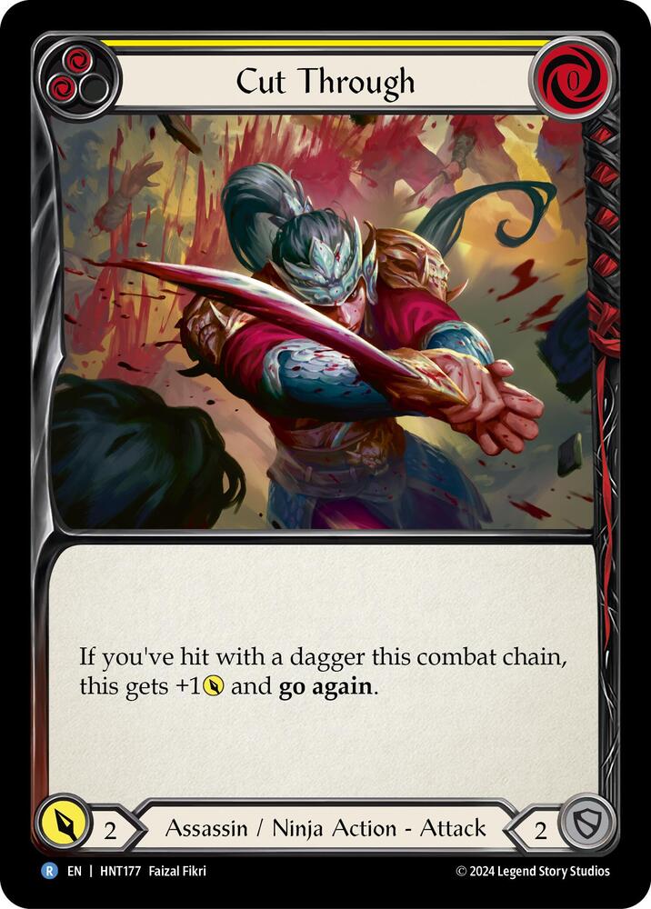 Cut Through (Yellow) card image