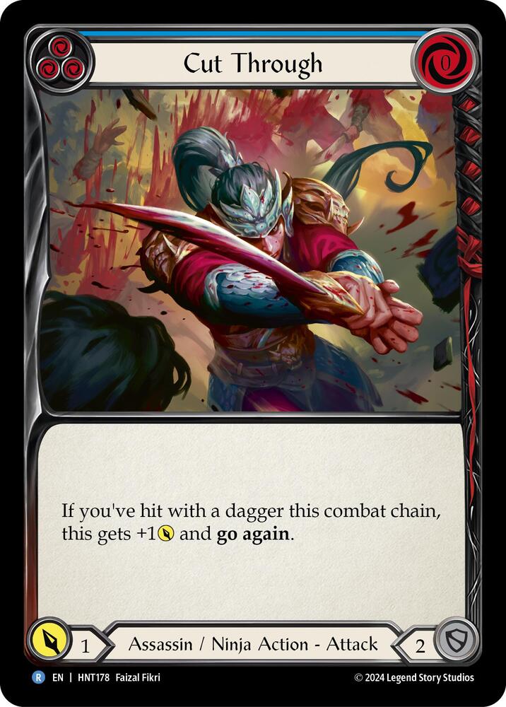 Cut Through (Blue) card image