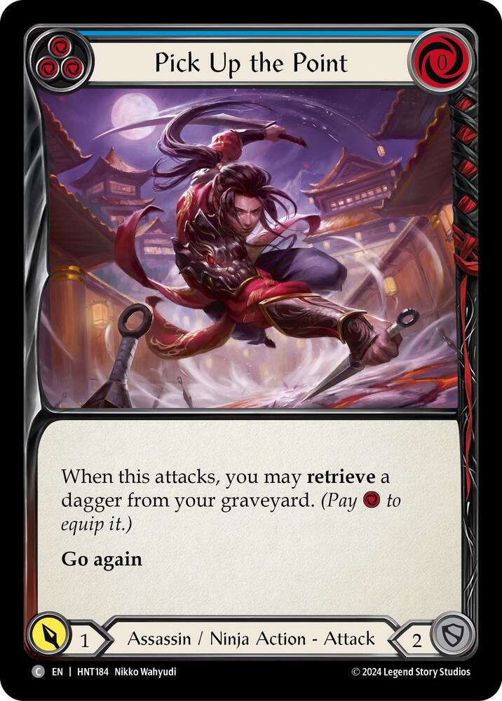 Pick Up the Point (Blue) card image
