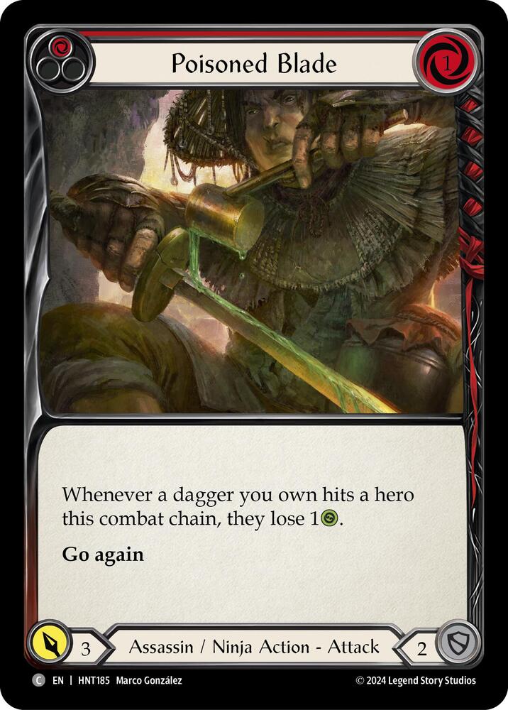 Poisoned Blade (Red) card image