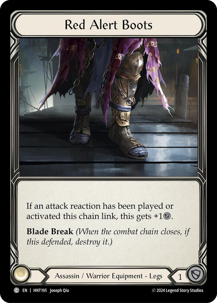 Red Alert Boots card image