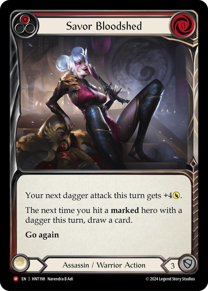 Savor Bloodshed card image