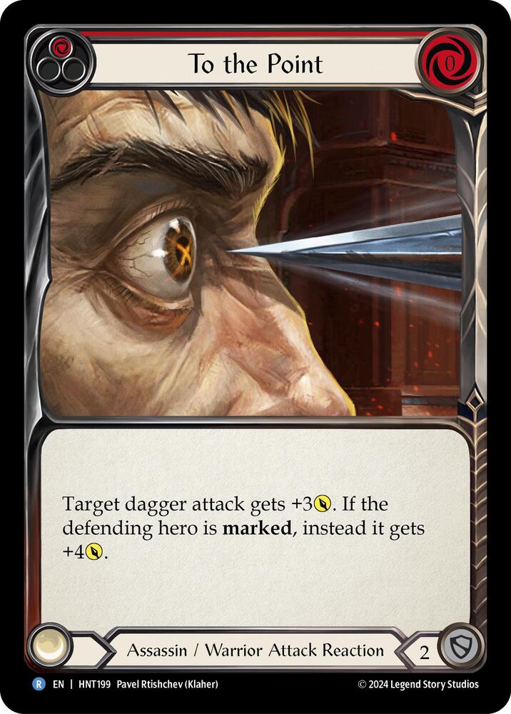 To the Point (Red) card image