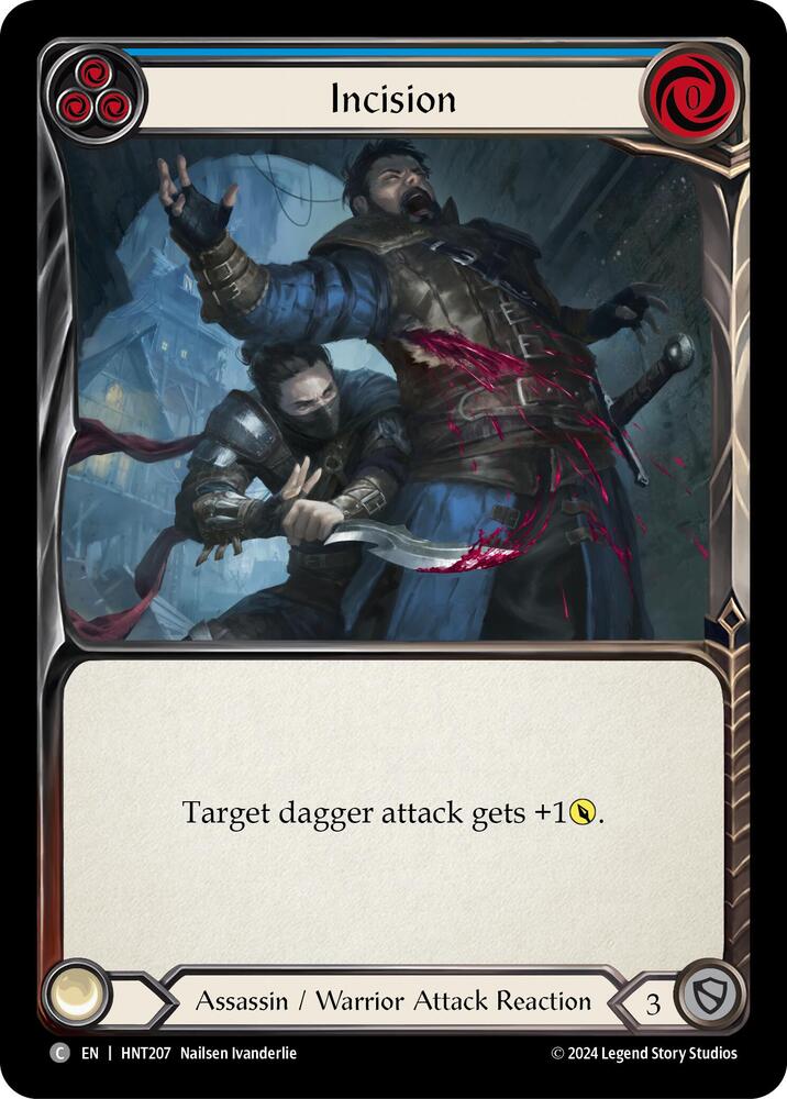 Incision (Blue) card image
