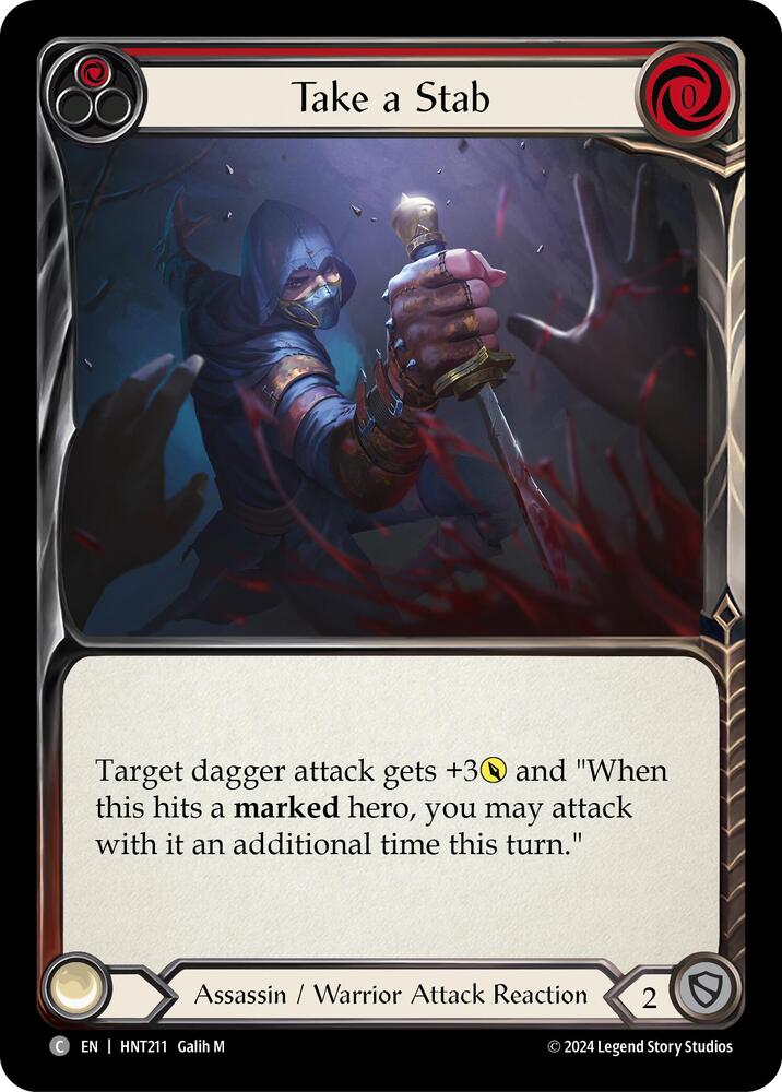 Take a Stab (Red) card image