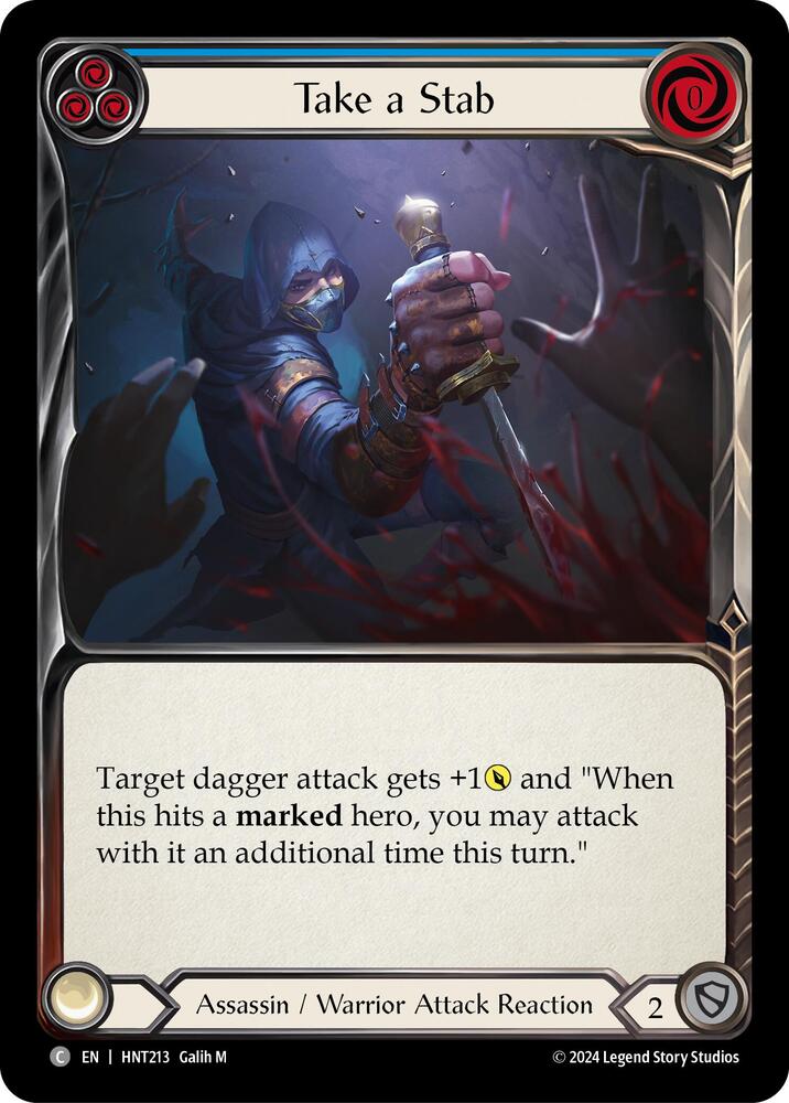 Take a Stab (Blue) card image