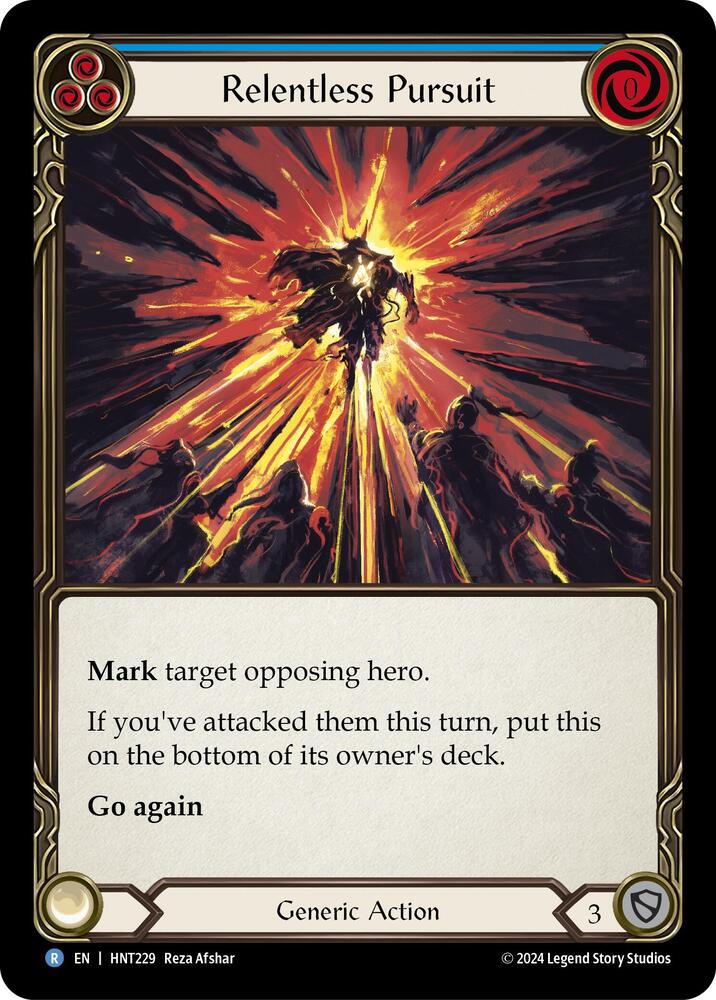 Relentless Pursuit (Blue) card image