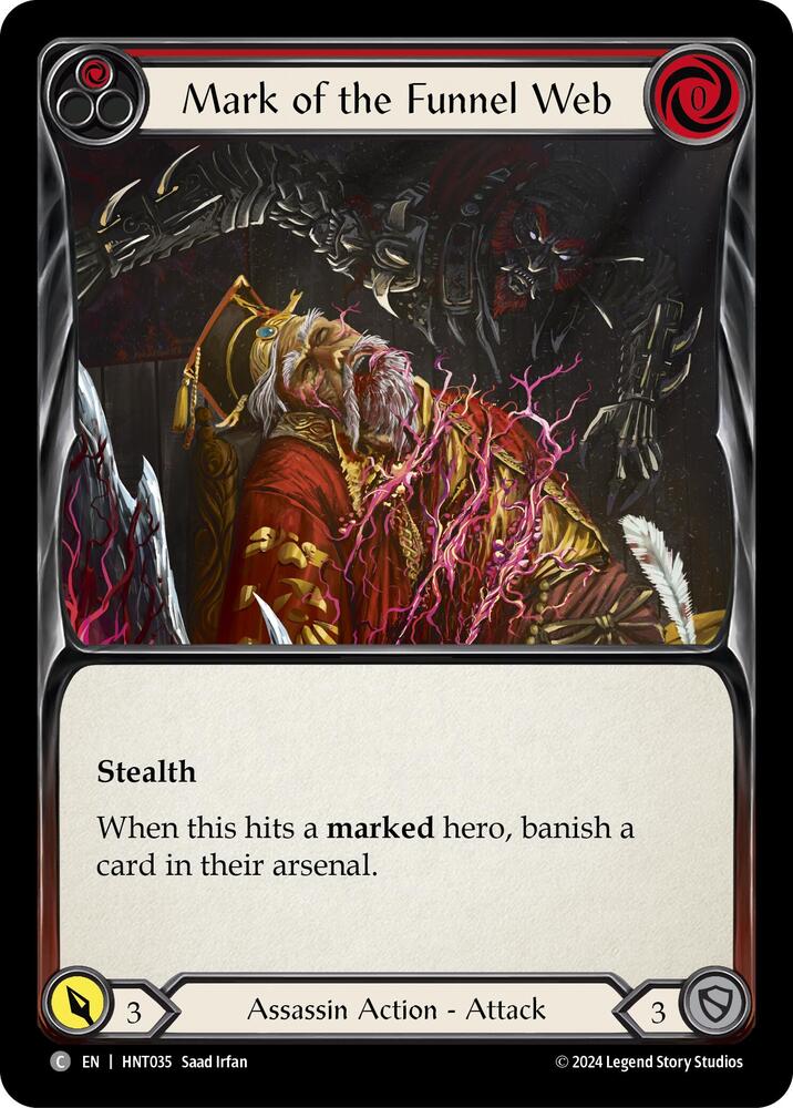 Mark of the Funnel Web (Red) card image