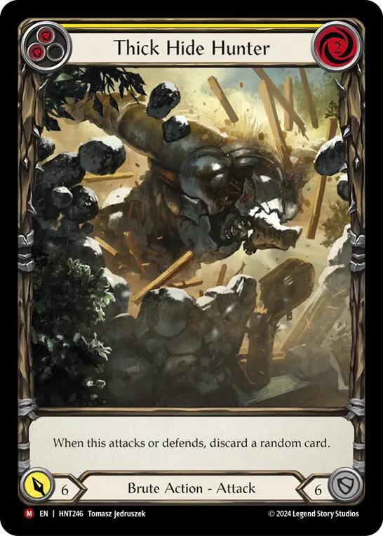 Thick Hide Hunter (Extended Art) card image