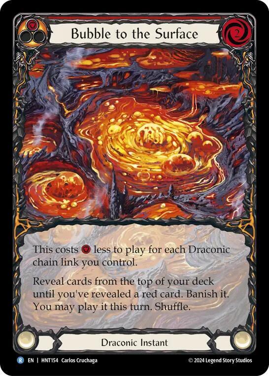 Bubble to the Surface (Extended Art) card image