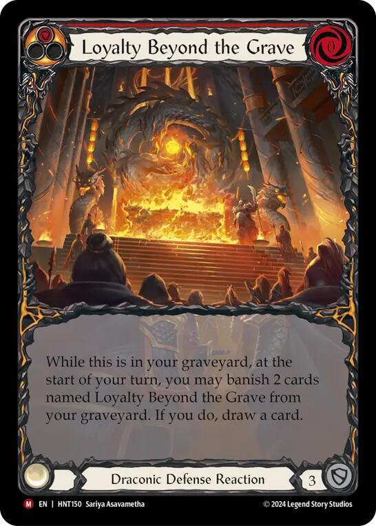 Loyalty Beyond the Grave (Extended Art) card image