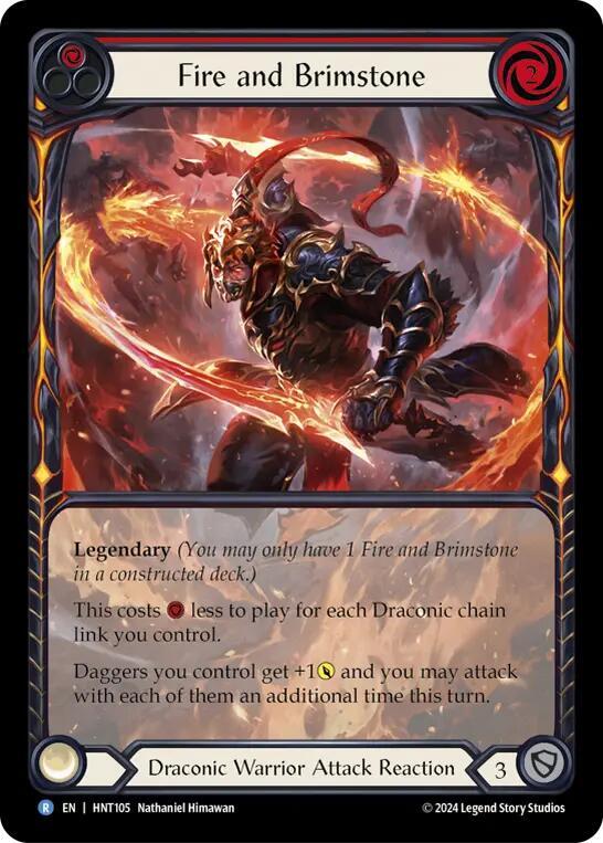 Fire and Brimstone (Extended Art) card image