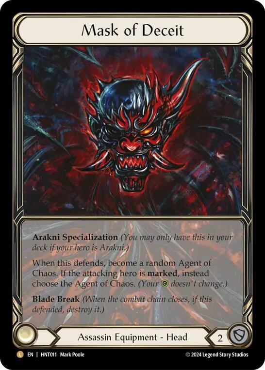 Mask of Deceit (Extended Art) card image