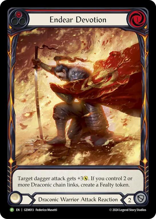Endear Devotion - GEM013 card image