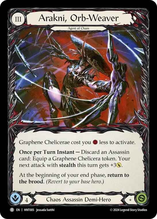 Arakni, Orb-Weaver // Arakni, Redback card image