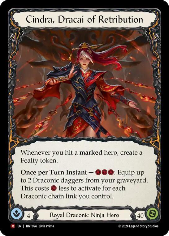 Cindra, Dracai of Retribution card image