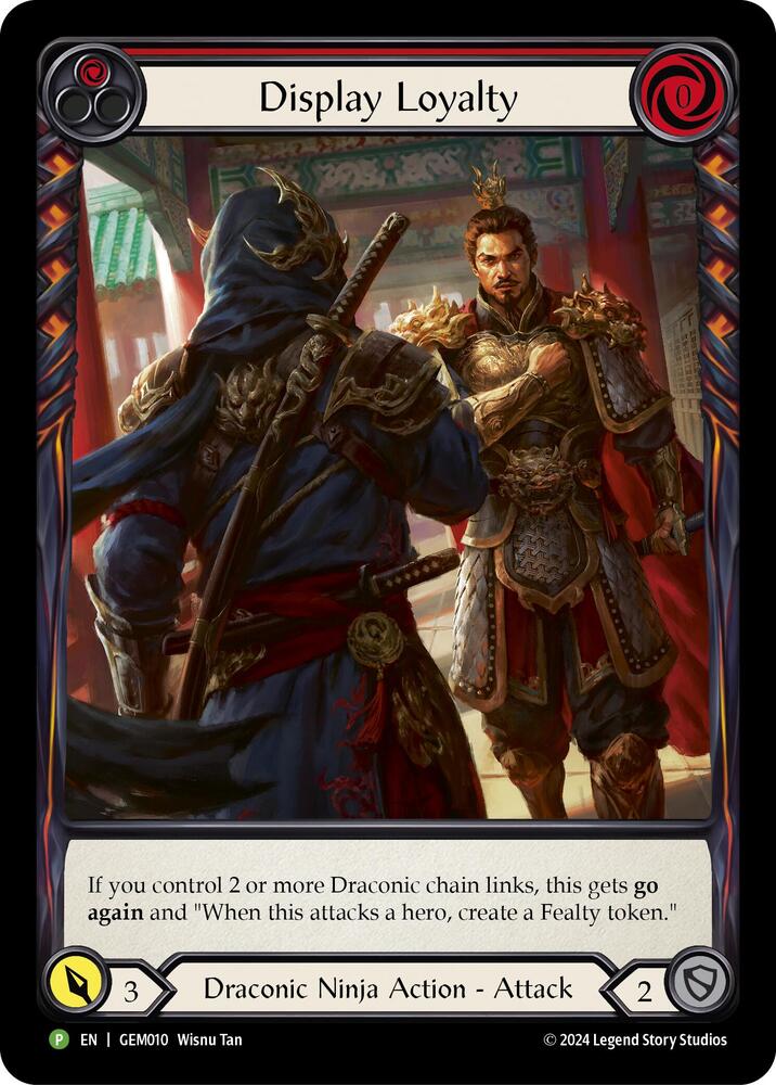Display Loyalty (Red) card image