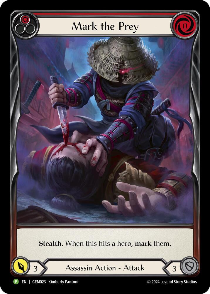 Mark the Prey (Red) card image