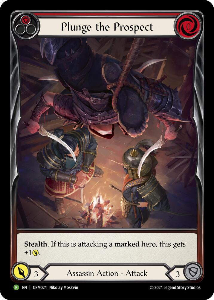 Plunge the Prospect (Red) card image