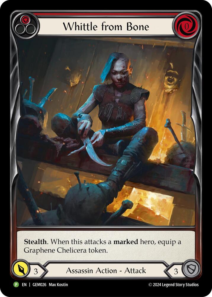 Whittle from Bone (Red) card image