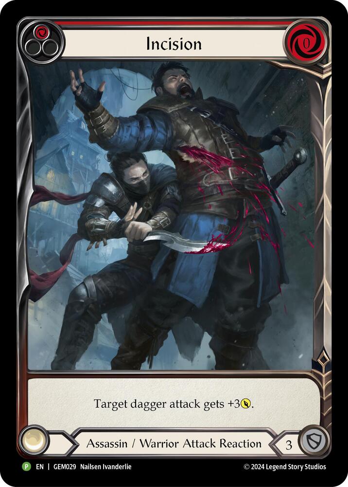 Incision (Red) card image