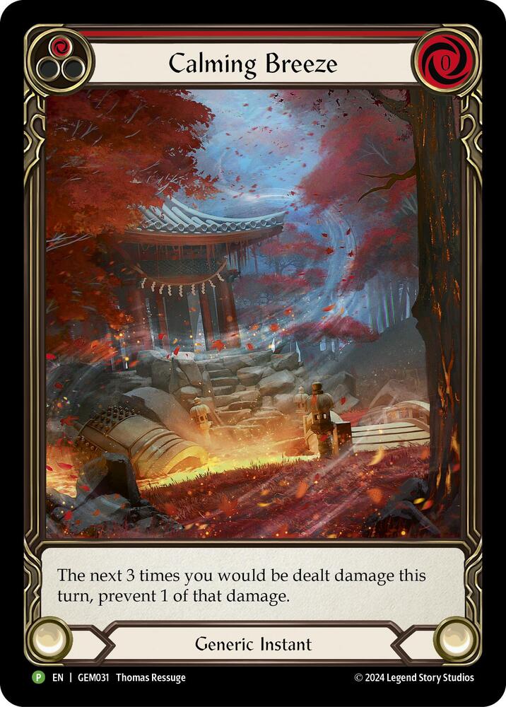 Calming Breeze (Red) card image