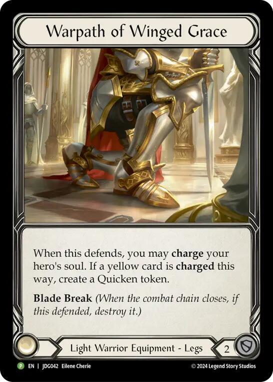 Warpath of Winged Grace - JDG042 card image