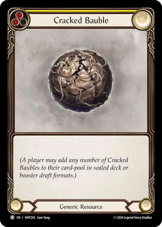 Cracked Bauble card image