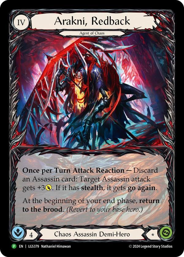 Arakni, Redback (Extended Art) - LGS379 card image