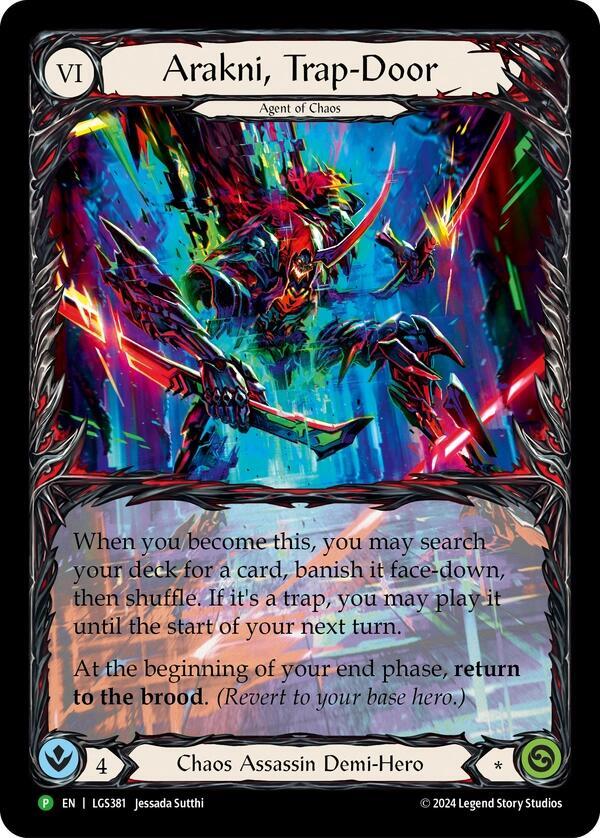 Arakni, Trap-Door (Extended Art) - LGS381 card image