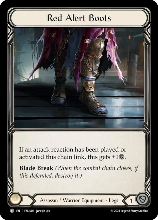 Red Alert Boots card image