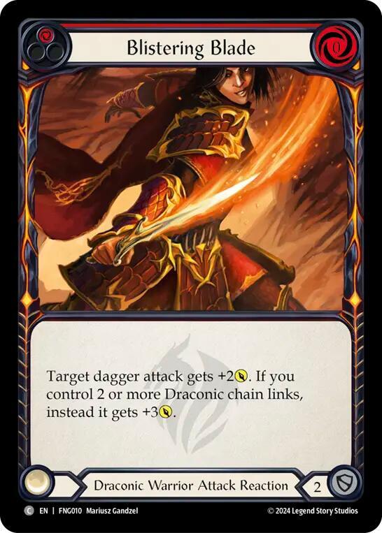 Blistering Blade (Red) card image