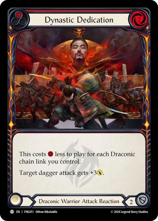 Dynastic Dedication (Red) card image