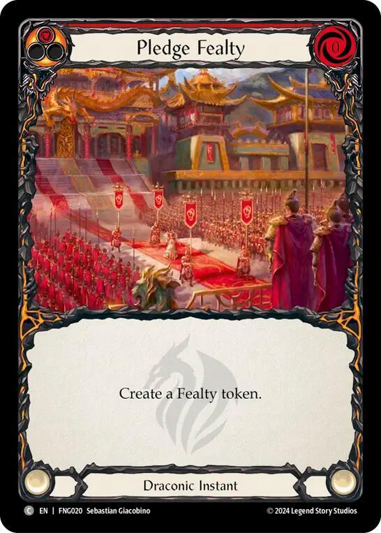 Pledge Fealty (Red) card image