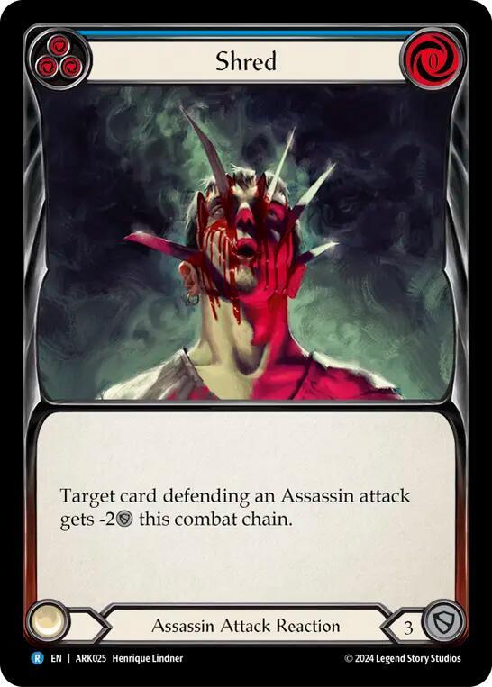 Shred (Blue) card image