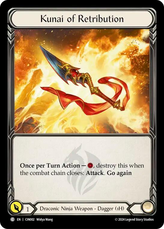Kunai of Retribution card image