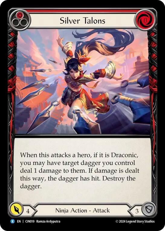 Silver Talons (Red) card image