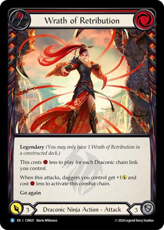 Wrath of Retribution (Red) card image