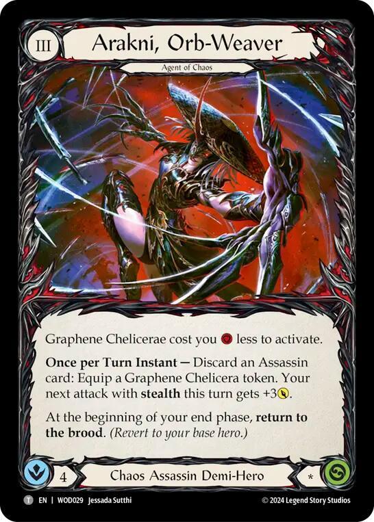 Arakni, Orb-Weaver // Arakni, Redback card image