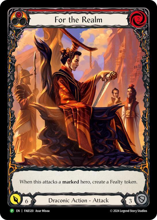 For the Realm - FAB320 card image