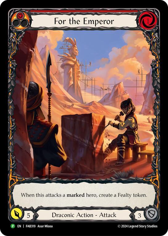 For the Emperor - FAB319 card image