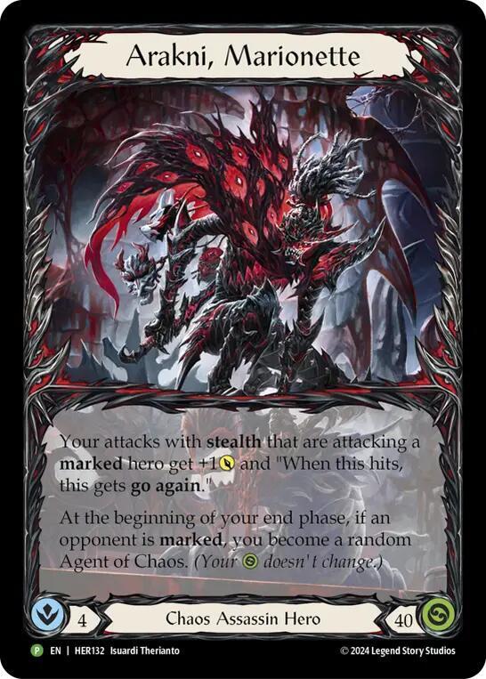 Arakni, Marionette - HER132 card image