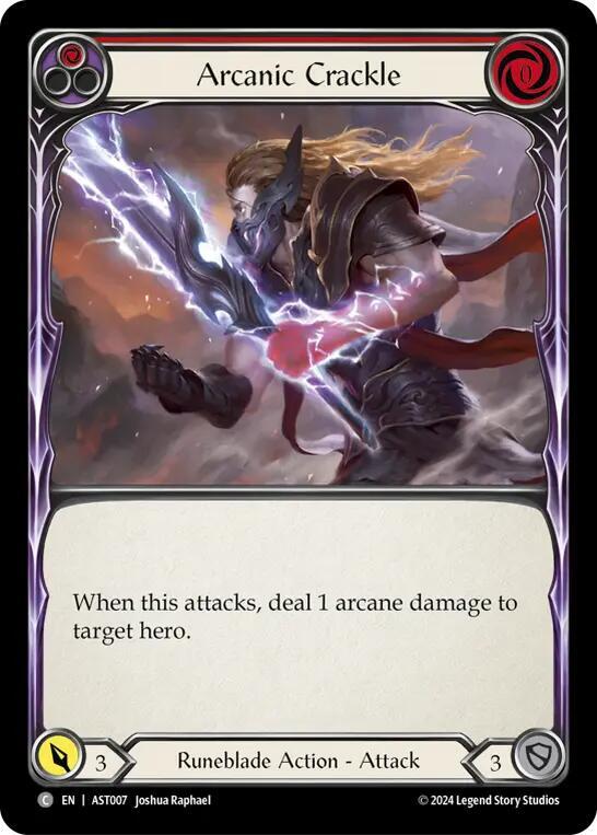 Arcanic Crackle (Red) card image