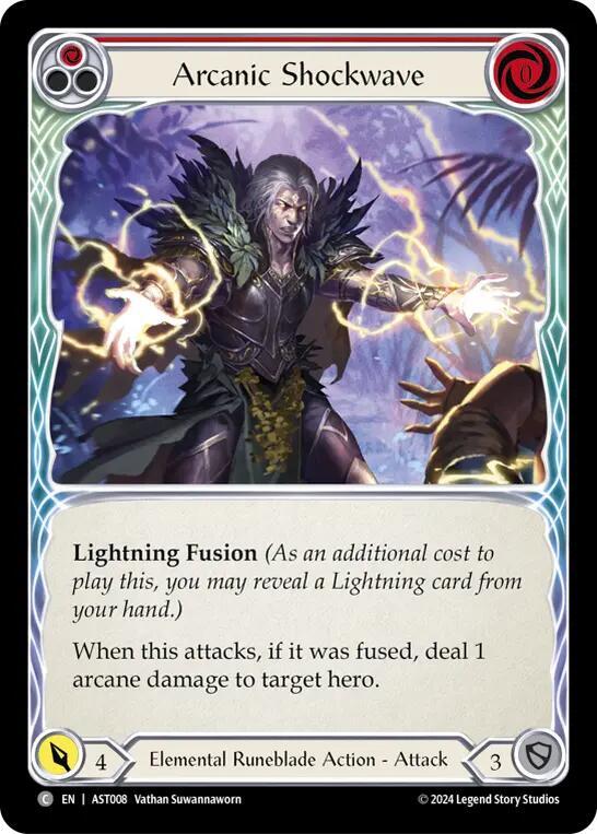 Arcanic Shockwave (Red) card image