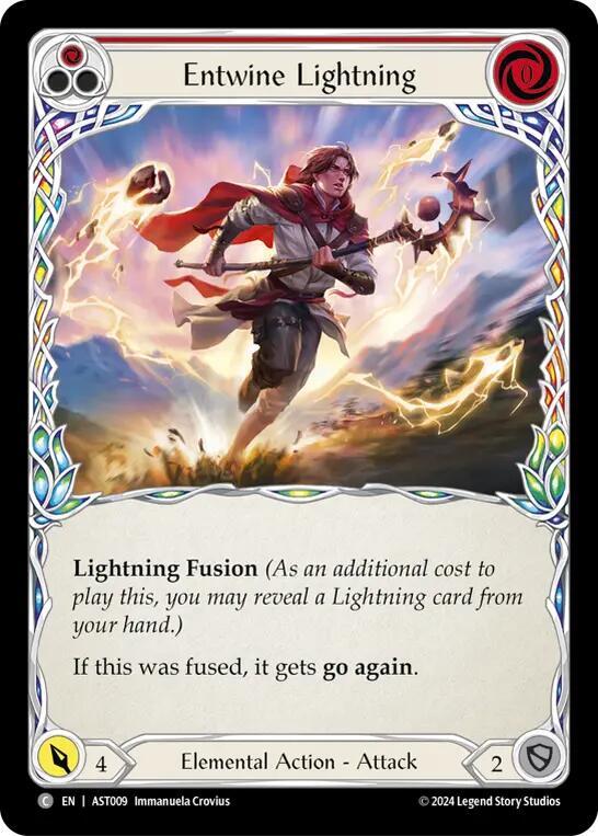 Entwine Lightning (Red) card image