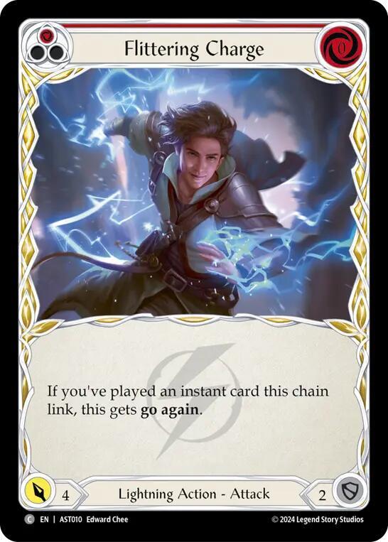 Flittering Charge (Red) card image