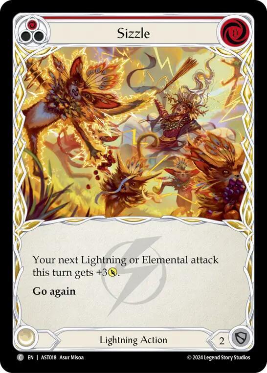 Sizzle (Red) card image