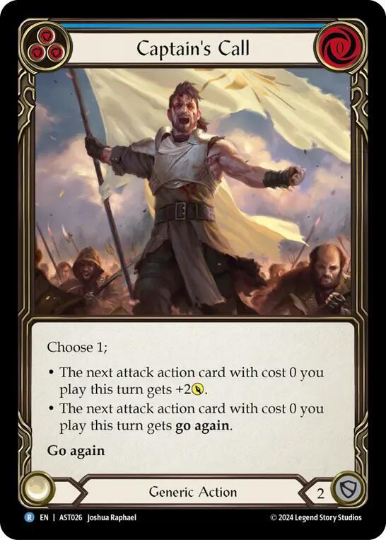 Captain's Call (Blue) card image